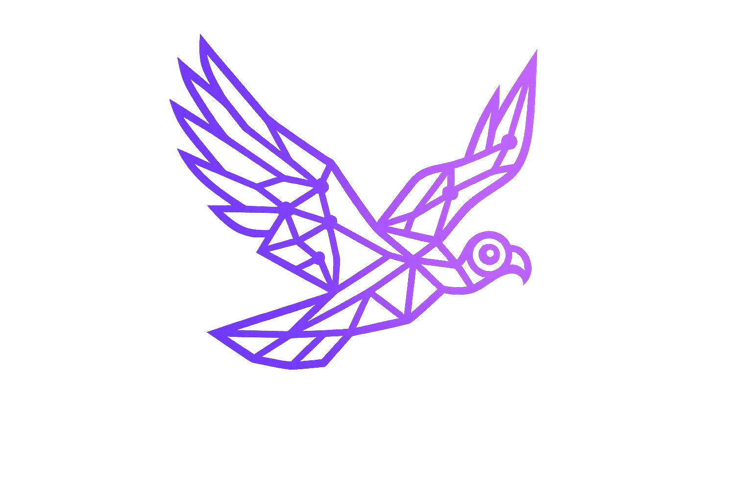Vulture AI logo — a geometric vulture in flight